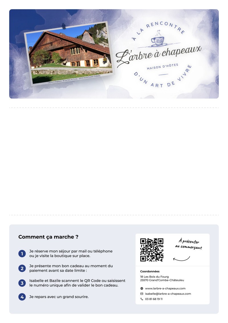 Aperçu du bon cadeau (email)